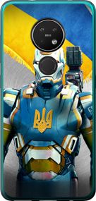 Чехол на Nokia 6.2 Украинский киборг "980u-2018-17620"