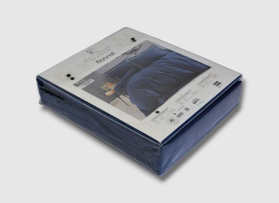 Комплект постільної білизни First Choice Flanel 160×220 см Soprano Denim | Зображення 3