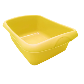 Таз 10л прямокутний Miami Yellow Євроголд