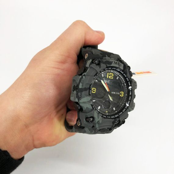 Армейские мужские часы хорошее качество, Часы для рыбалки и активного отдыха наручнные спортивные JP-35 | Зображення 3