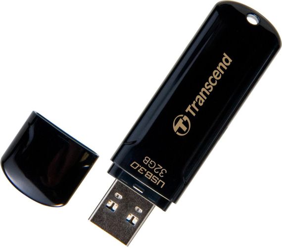 Накопитель Transcend 32GB USB 3.1 JetFlash 700 Black (TS32GJF700) | Зображення 1