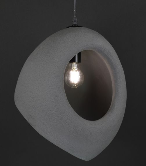 Люстра підвісна на 1 лампочку 27906 Чорний 50-170х35х35 см. | Зображення 3