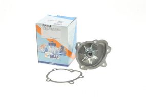 Помпа води Opel Astra G H J Combo Corsa C D Zafira 1.7CDTI DTI 00- R B 7 лоп d центр.шківа=30mm  PA834