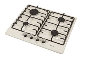 Газовая поверхность VENTOLUX HG640-MA3 S (IVORY) бежевая эмаль