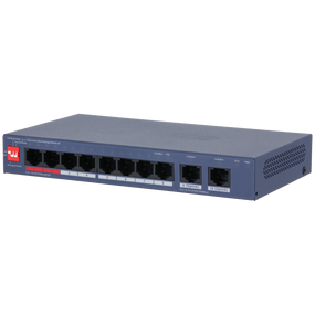 8-портовый управляемый PoE коммутатор DH-CS4010-8ET2GT-110 8 портами POE