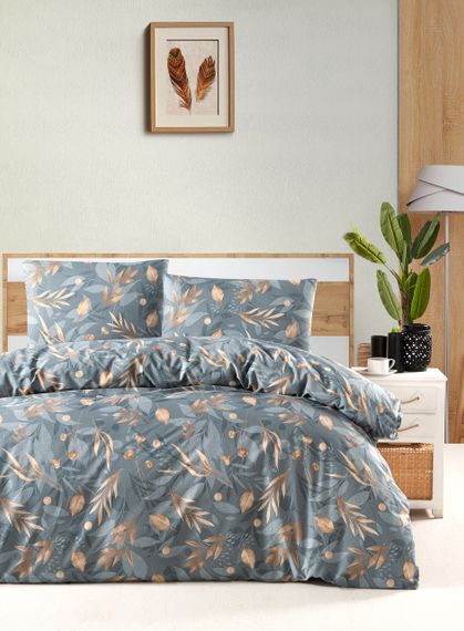 Постельное белье First Choice Homesko Ranforce семейный 160 х 220 см Karel Green