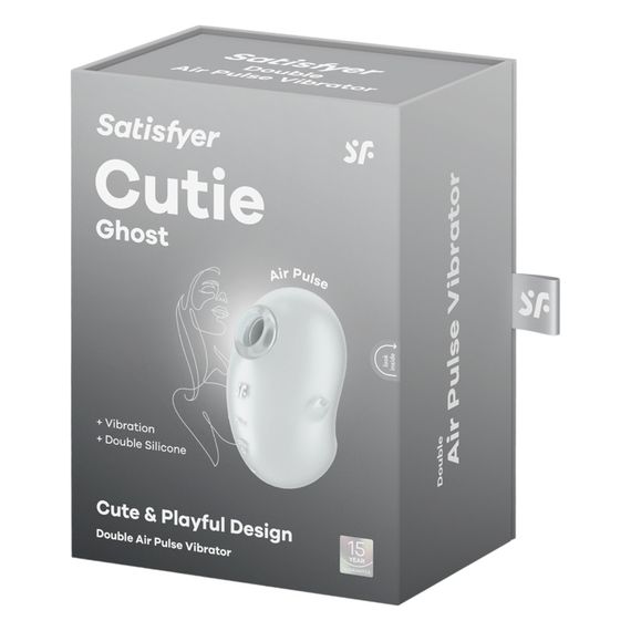 Вакуумний стимулятор - Satisfyer Cutie Ghost White | Зображення 1
