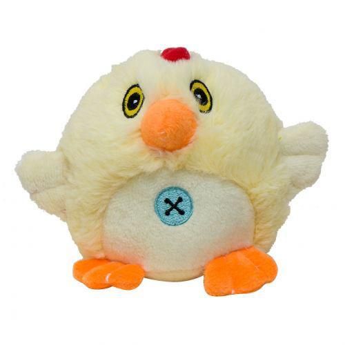 Игрушка Eastland Курица с пищалкой для собак, 9 см (плюш)