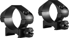 Кільця Hawke Precision Steel. d - 30 мм. Low. Weaver/Picatinny