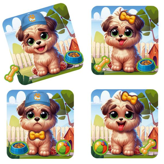 Гра розвиваюча "Емоції Песика" VT3220-04, 12 магнітів | Зображення 2