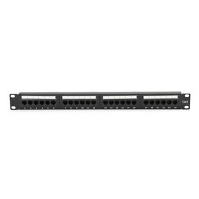 Патч-панель RITAR 24 порти UTP DUAL кат 6 19 "1U НЕ екранована чорна Q25