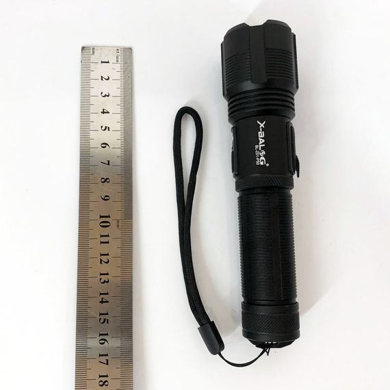 Ліхтарик тактичний акумуляторний ручний Bailong BL-Z01-P50 / Потужний кишеньковий ліхтарик / Ліхтарик світлодіодний WE-849 для туриста | Зображення 8