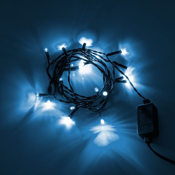 Електрична гірлянда YES Нитка 975047 2 м 20 LED холодно-біла | Зображення 1