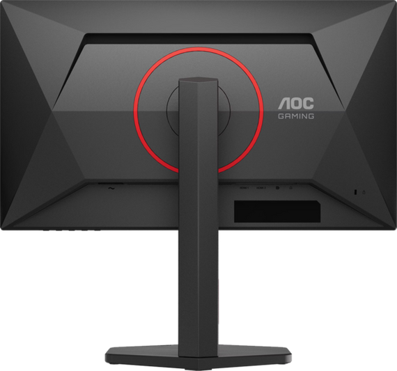 Монiтор 24.5" AOC Q25G4SR Black/Red | Зображення 7