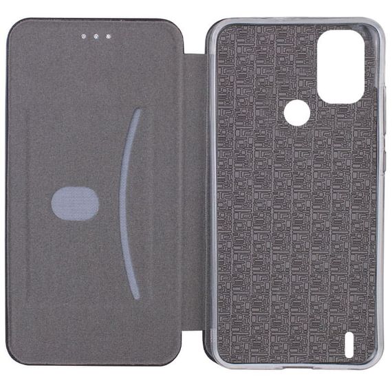 Шкіряний чохол-книжка Classy для Nokia C31 Чорний | Зображення 3