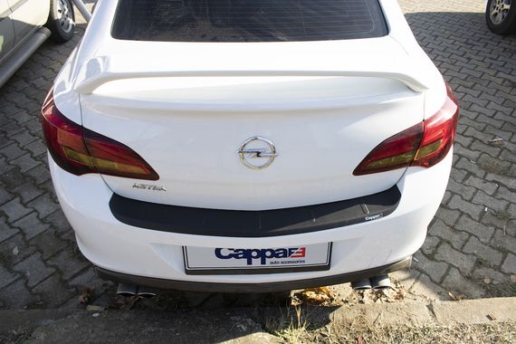 Накладка на задній бампер EuroCap (Sedan, ABS) для Opel Astra J 2010-2024 рр | Зображення 5