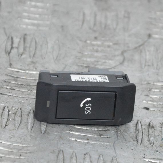 Кнопка SOS BMW 5 E60 E61 2003-2010 Кнопка перемикач сос БМВ е60 6918478 691847803