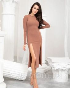 Плаття для жінок колір коричневий розмір M FI_001326