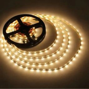 Светодиодная лента LED-STIL 3000K 6 Вт/м 2835 60 діодів IP33 24 Вольта 550 lm (DFP2835-60A3-IP33-24V) - Топ