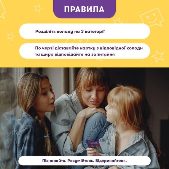 Настольная игра Расскажи мне все. Родители и подростки | Зображення 5