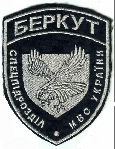 Шеврон Беркут (на липучке) оригинал