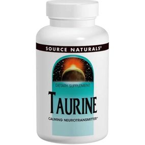 Таурін Source Naturals Taurine 500 mg 120 Tabs SNS-01281