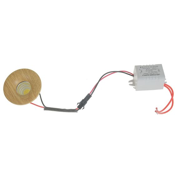 Светильник мебельный точечный LED-199/3W NW YL Wood