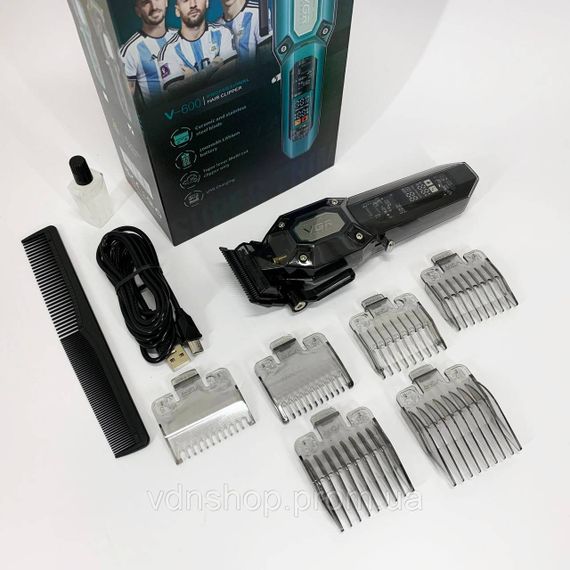 Профессиональная электрическая машинка для стрижки, Профессиональная машинка для стрижки головы RH-19 | Зображення 4