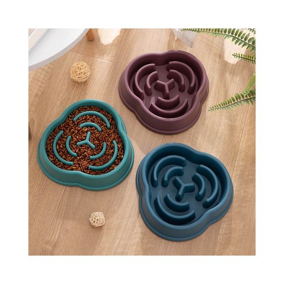 Миска-лабіринт WahoPet для собак для повільного годування пластикова зелена | Зображення 2