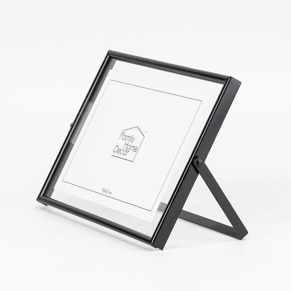 Настільна дерев'яна фоторамка для інтер'єру Loft: Walnut Mini (під фото 10х15 см), 15х10 см