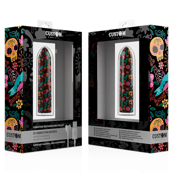 Потужна віброкуля SkullCustom Bullets (Іспанія) sexstyle | Зображення 4