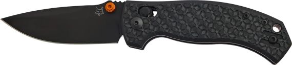 Ніж Fox Anzu BB CF Black, сталь - MagnaCut, руків’я - вуглецеве волокно, довжина клинка - 80 мм, довжина загальна -…