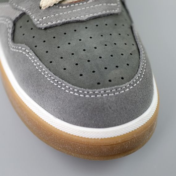Кеди чоловічі нубук 591350 Сірі 40 41 42 43 44 45 | Зображення 3