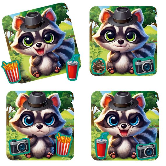 Гра розвиваюча "Емоції Єнота" VT3220-03, 10 магнітів | Зображення 2