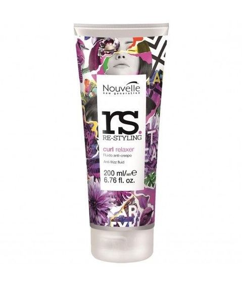 Nouvelle Curl Relaxer защитный восстанавливающий крем для волос с выпрямляющим эффектом 200 мл