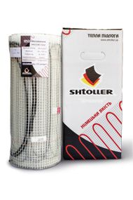 Нагрівальний мат Shtoller Ecotherm 180 Вт/м² під плитку, кварцвініл, ламінат