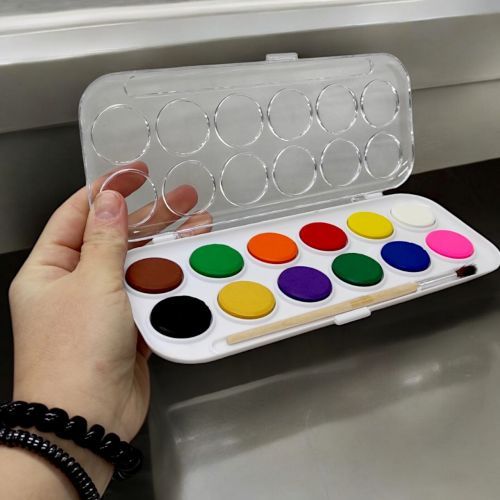 Фарба акварель "Color ran", 12 кольорів | Зображення 1