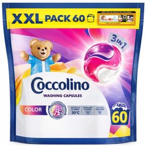 Капсулы для стирки Coccolino Color (60 шт) для стирки цветового белья
