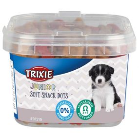 Ласощі для щенят Trixie Junior Soft Snack Dots з Омега-3 140 гр