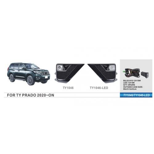 Фари дод. модель Toyota Prado FJ150 2020-/TY-1046A/H11-12V55W/eл.проводка (TY-1046A) | Зображення 1