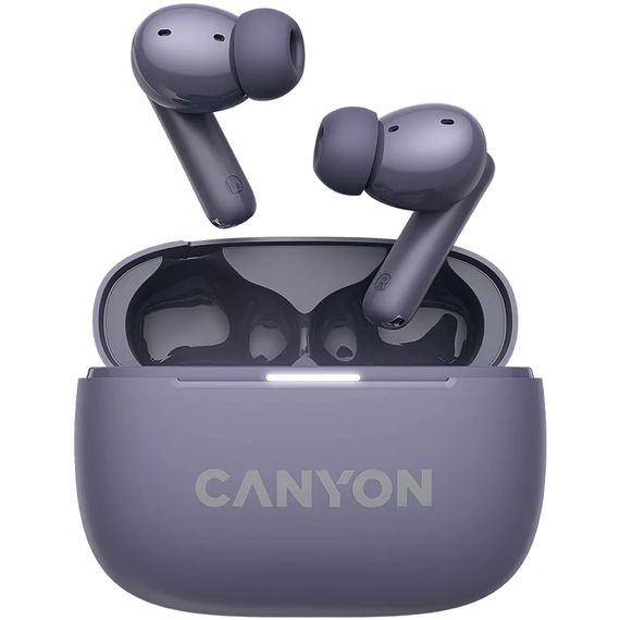 Навушники Canyon TWS-10 OnGo ANC ENC Purple (CNS-TWS10PL) | Зображення 3