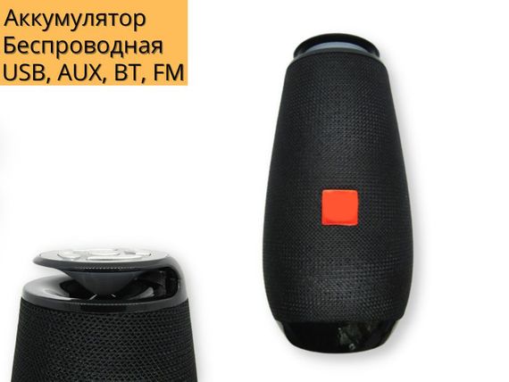 Портативна колонка XPRO TG-508 10Вт USB, AUX, FM, Bluetooth чорна (TG-508) | Зображення 1