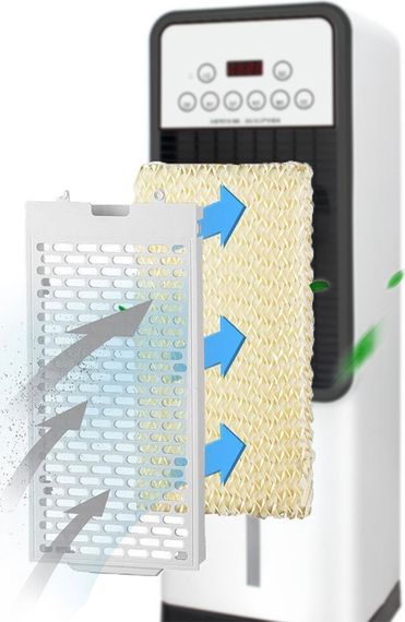 Підлоговий кулер-вентилятор Germatic Air Max Pro 2в1 BFX-8D-1668 220V • Вентилятор з функцією обігріву та охолодження для дому й офісу зима-літо | Зображення 4