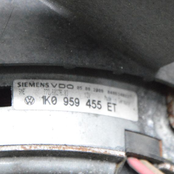 Вентилятор радіатора Volkswagen Caddy Golf V Passat B6 Вентилятор радіатора Фольксваген Гольф 1K0959455ET | Зображення 2