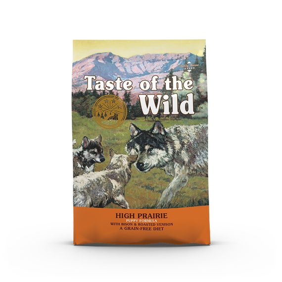 Корм Taste of the Wild High Prairie Puppy Formula сухой с мясом бизона и запеченной косулей для щенков всех пород 5.6 кг | Зображення 1