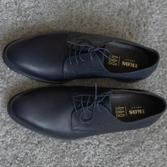 Чоловічі туфлі синього кольору 42 розмір | Зображення 2