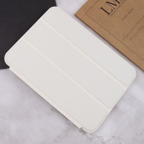 Чохол (книжка) Smart Case Series with logo для Apple iPad Mini 6 (8.3") (2021) Білий / White | Зображення 5