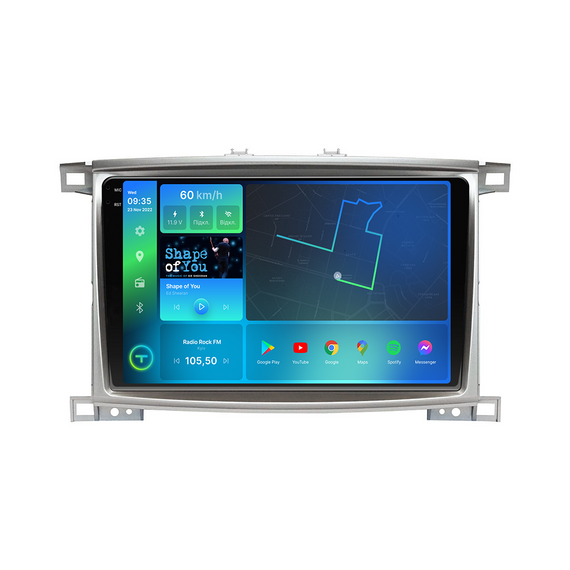 Штатна магнітола Torssen 2K Toyota LC100 F10464 4G Carplay DSP | Зображення 1