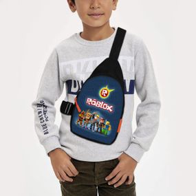 Сумка через плече дитяча Roblox 29х17 см сумка слінг для хлопчика (01960)