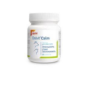 Заспокійливий засіб для собак та котів Dolvit Calm 30 табл